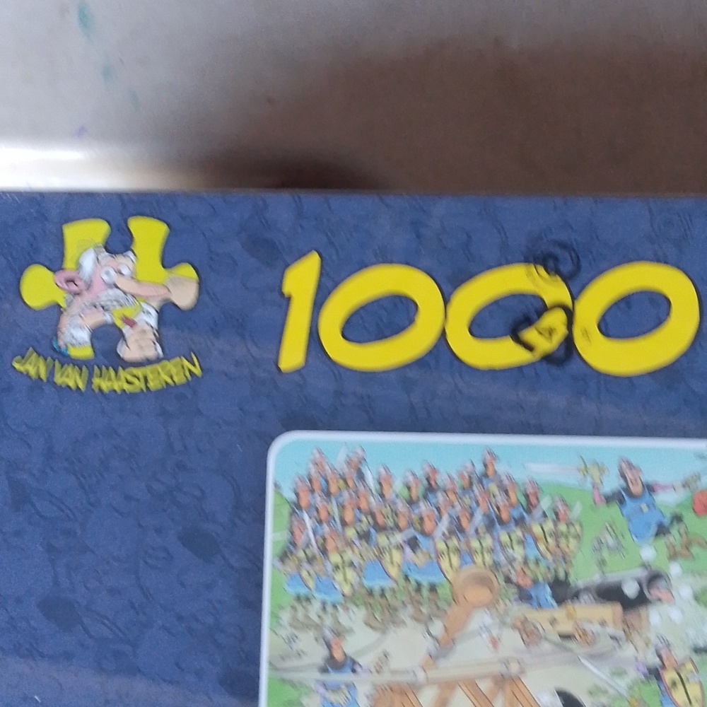 Rare NWT Jan Van Haasteren Castle Conflicts Puzzle - Picture 4 of 8